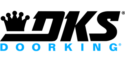 Logotipo de DKS DOORKING, especialista en venta e instalación de control de acceso para portones vehiculares en Zapopan Norte y Belenes.