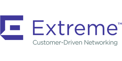 Se muestra el logotipo de la empresa de networking Extreme Networks.